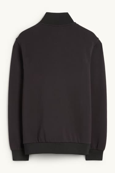 Herren - Sweatjacke - schwarz