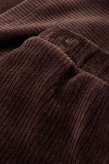 Kinder Mädchen - Cordhose - dunkelbraun