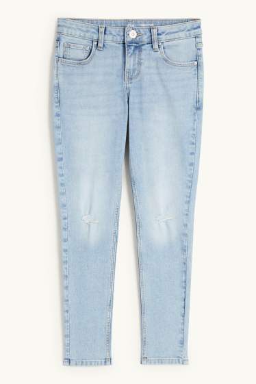 Enfants filles - Skinny jean - LYCRA® - jean bleu clair