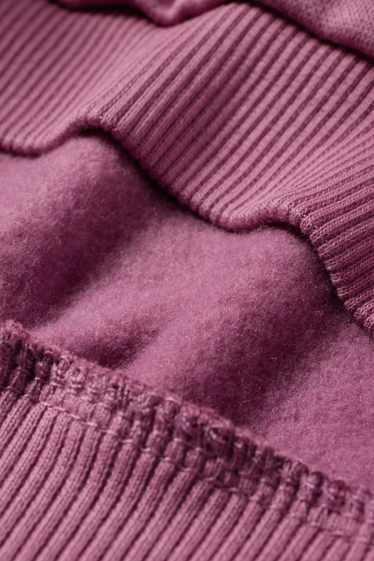 Enfants filles - Lot de 2 - fée et fleur - sweat - violet clair