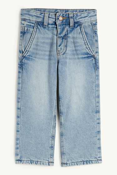 Enfants garçons - Relaxed jean - jean chaud - jean bleu clair