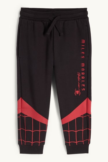 Enfants garçons - Spider-Man - pantalon de jogging - noir