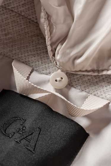 Femmes - Veste avec capuche - beige clair