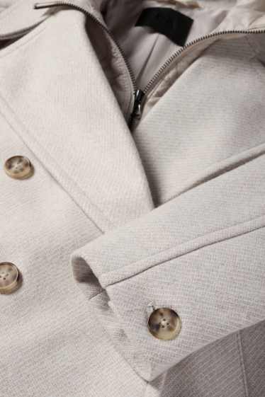 Femmes - Veste avec capuche - beige clair