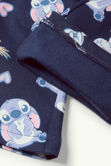 Kinder Mädchen - Lilo & Stich - Flared Thermoleggings - dunkelblau