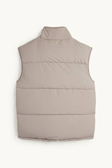 Hommes - Doudoune sans manches - taupe