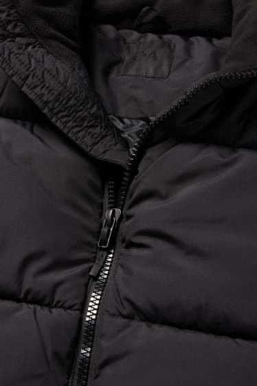 Home - Armilla embuatada - negre