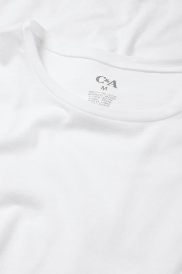 Herren - Multipack 3er - Unterhemd - weiß