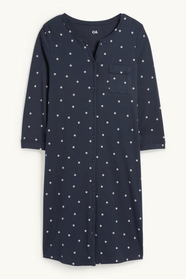 Women - Nightdress  - dark blue