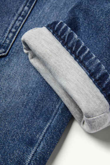 Kinder Jungen - Fuchs - Relaxed Jeans - Thermojeans - jeansblau