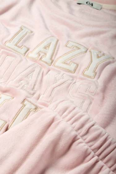 Femmes - Pyjama d’hiver - rose