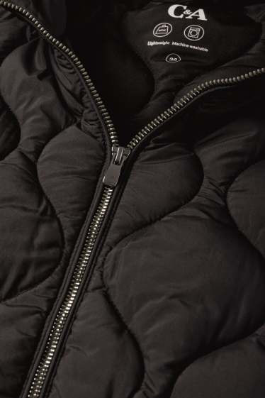 Femmes - Doudoune à capuche - noir