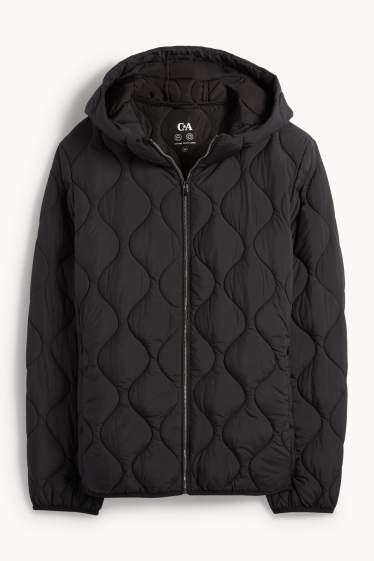 Femmes - Doudoune à capuche - noir