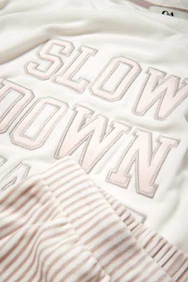 Femmes - Pyjama d’hiver - blanc