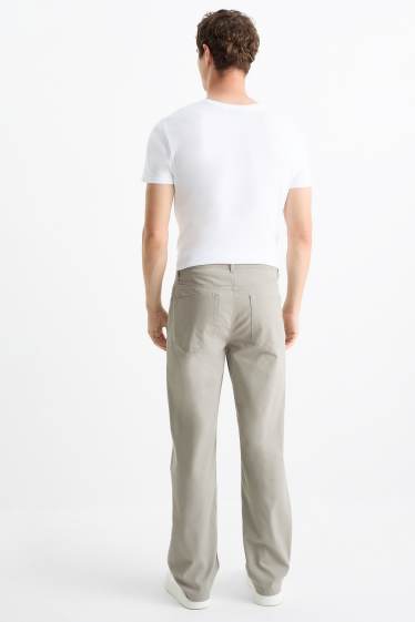 Home - Pantalons - regular fit - gris