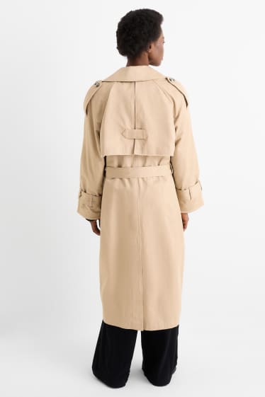 Damen - Trenchcoat - beige