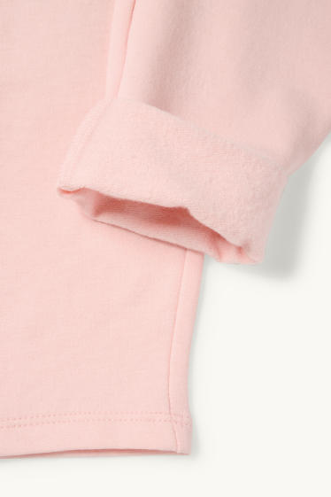Kinderen: meisjes - Set van 2 - thermolegging - roze