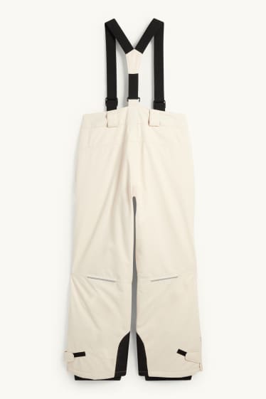 Kinderen: meisjes - Skibroek - waterdicht - licht beige