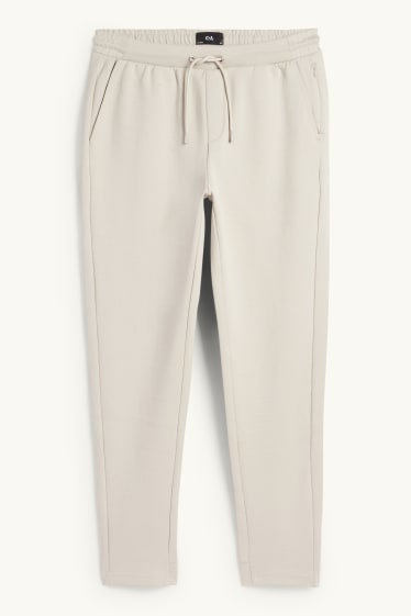 Home - Pantalons de xandall - beix clar