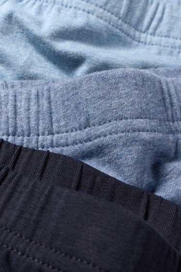 Bărbați - Multipack 5 perechi - chiloți boxer - albastru