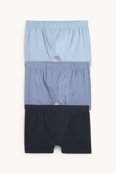 Bărbați - Multipack 5 perechi - chiloți boxer - albastru