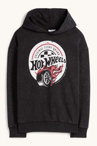 Kinder Buben - Hot Wheels - Hoodie - schwarz