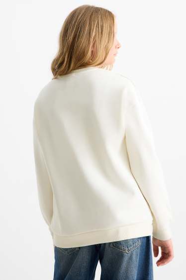 Bambine - Harry Potter - felpa - bianco crema