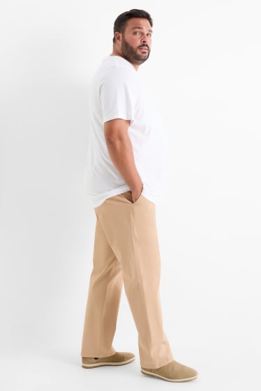 Uomo - Pantaloni chino - regular fit - tortora