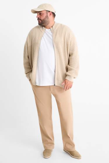 Uomo - Pantaloni chino - regular fit - tortora