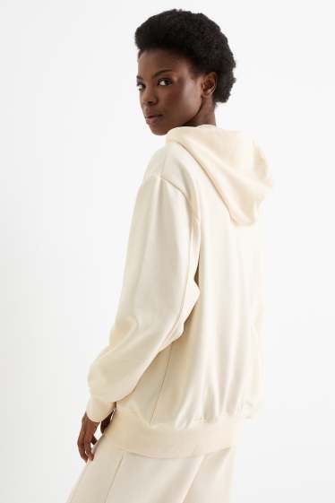 Women - Zip-through hoodie - cremewhite