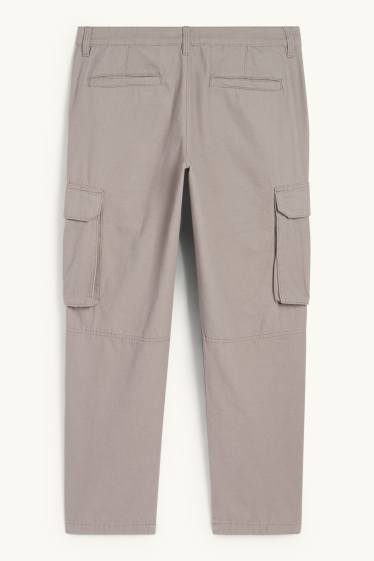 Pánské - Cargo kalhoty - taupe