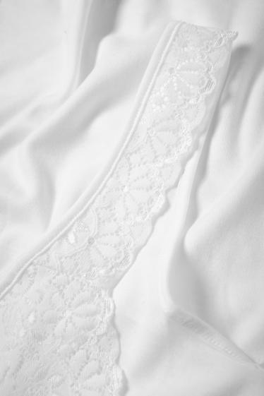 Femmes - Caraco - blanc