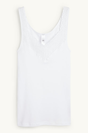 Femmes - Caraco - blanc