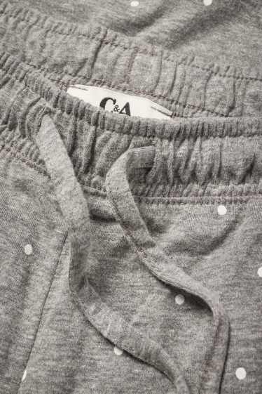 Dona - Pantalons de pijama - de piquets - gris clar