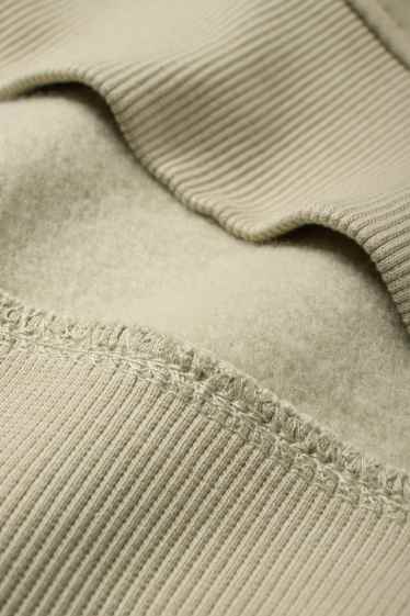 Bambini - Confezione da 2 - Minecraft - felpa con cappuccio e felpa girocollo - kaki