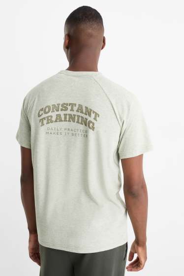 Heren - Sportshirt - relaxed fit - lichtgroen