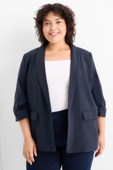 Damen - Blazer - Relaxed Fit - dunkelblau
