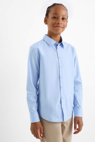 Enfants garçons - Chemise - bleu clair
