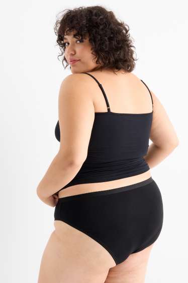 Donna - Confezione da 3 - slip - nero