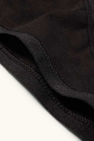 Damen - Multipack 3er - String - schwarz