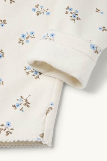 Baby Girls - Floral - baby outfit - 3 piece - blue