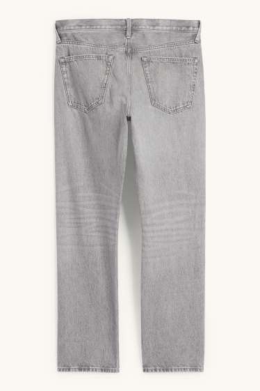 Uomo - Regular jeans con abbottonatura - jeans grigio chiaro