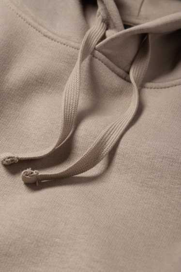 Men - Hoodie - taupe