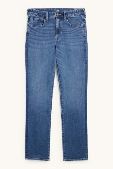 Men - Straight jeans - LYCRA® - blue denim