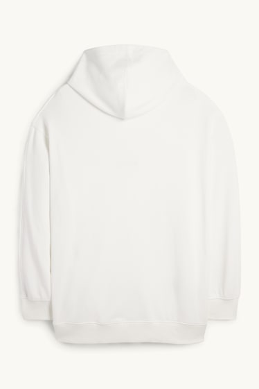 Hommes - Sweat à capuche - blanc