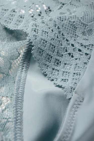 Damen - Slip - türkis