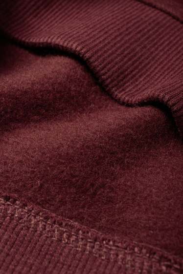 Enfants garçons - Animaux sauvages - sweat à capuche - bordeaux