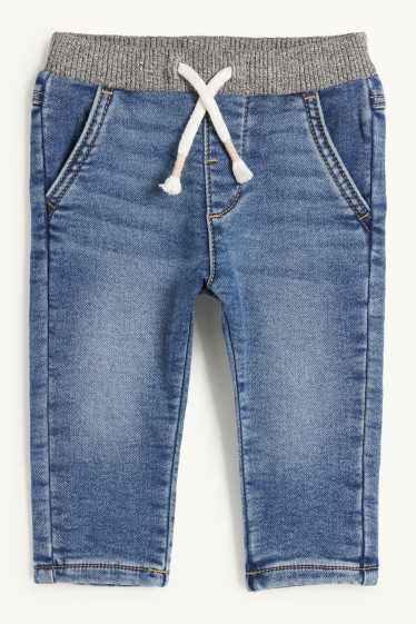 Baby Buben - Baby-Jeans - Thermojeans - jeansblau