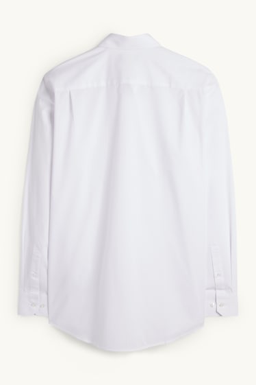 Home - Camisa formal - regular fit - Kent - blanc