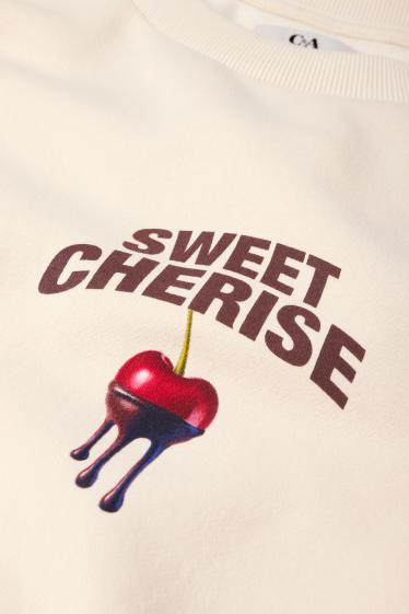 Dámské - Mikina - krémové barvy